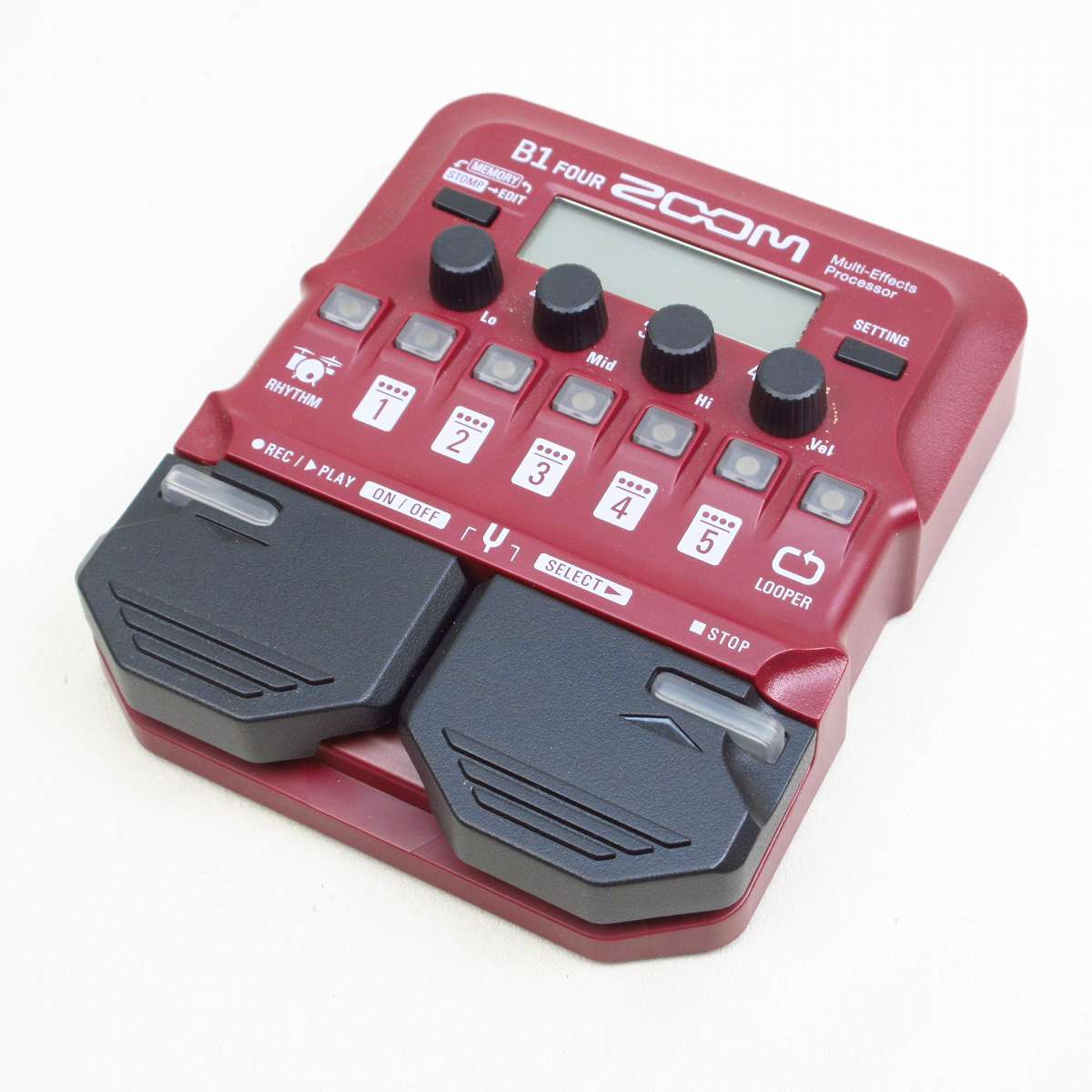 中古】ZOOM / B1 Four Bass Multi-Effects Processor ベース用 マルチ