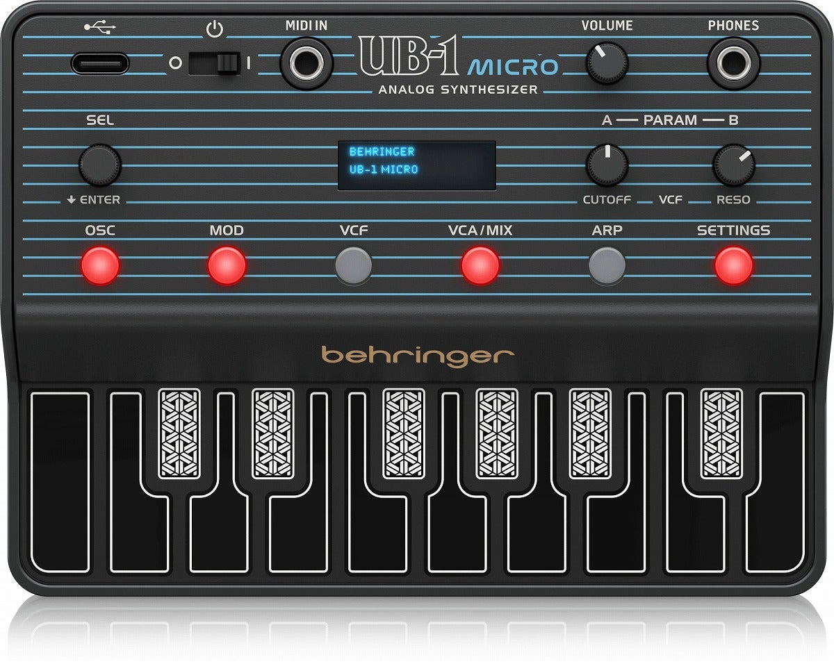 BEHRINGER ベリンガー / UB-1 MICRO ポータブルアナログシンセサイザー
