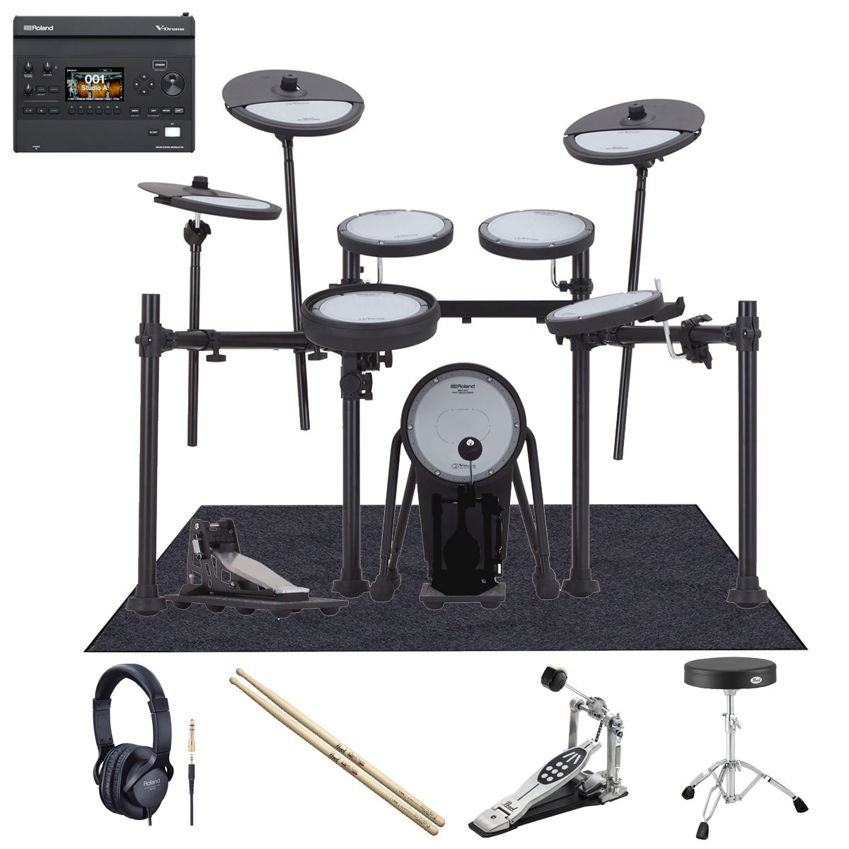 Roland / VQD106PADS + V31音源モジュール・キット PEARLシングル