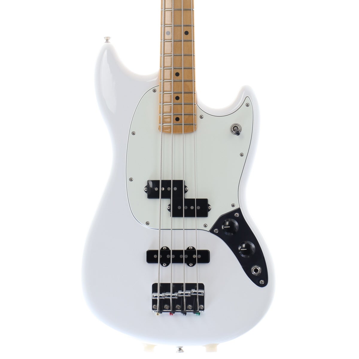 中古】Fender Mexico / Player II Mustang Bass PJ Polar White