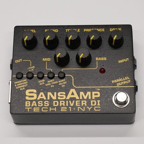 TECH21 / SansAmp BASS DRIVER DI V2 サンズアンプ ベース用 オーバー