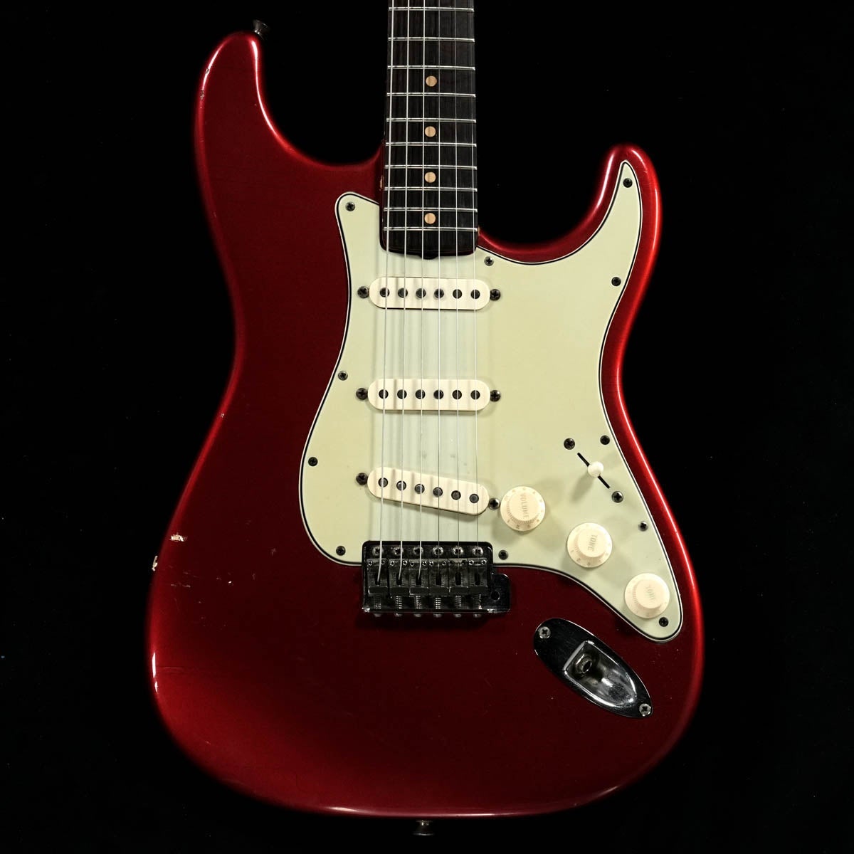 Vintage】Fender / 1960s Fender Stratocaster Factory Refinish Candy