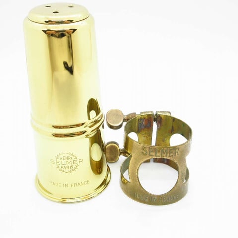 SELMERアルトサックス用リガチャー（旧型） 中古】SELMER / アルトサックス用リガチャー 2SCREW GL 【横浜店