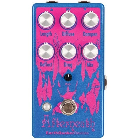 数量限定特別価格】EarthQuaker Devices / Afterneath Blue Magenta