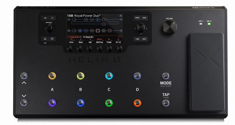 【新品B級アウトレット特価】Line6 / HELIX LT プロスペック・ギタープロセッサー ラインシックス ライン6 マルチエフェクター