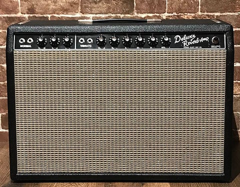 プリメインアンプ シルバー/ブラック Vintage】Fender / 1964 Deluxe Reverb Black Face【渋谷店】《05VG