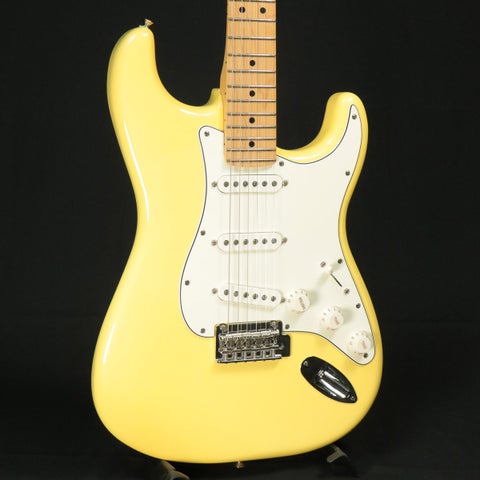 フェンダーplayerストラトキャスターメキシコ(バタークリーム) 新品同様！ 中古】Fender Mexico / Player Stratocaster Maple FB Buttercream