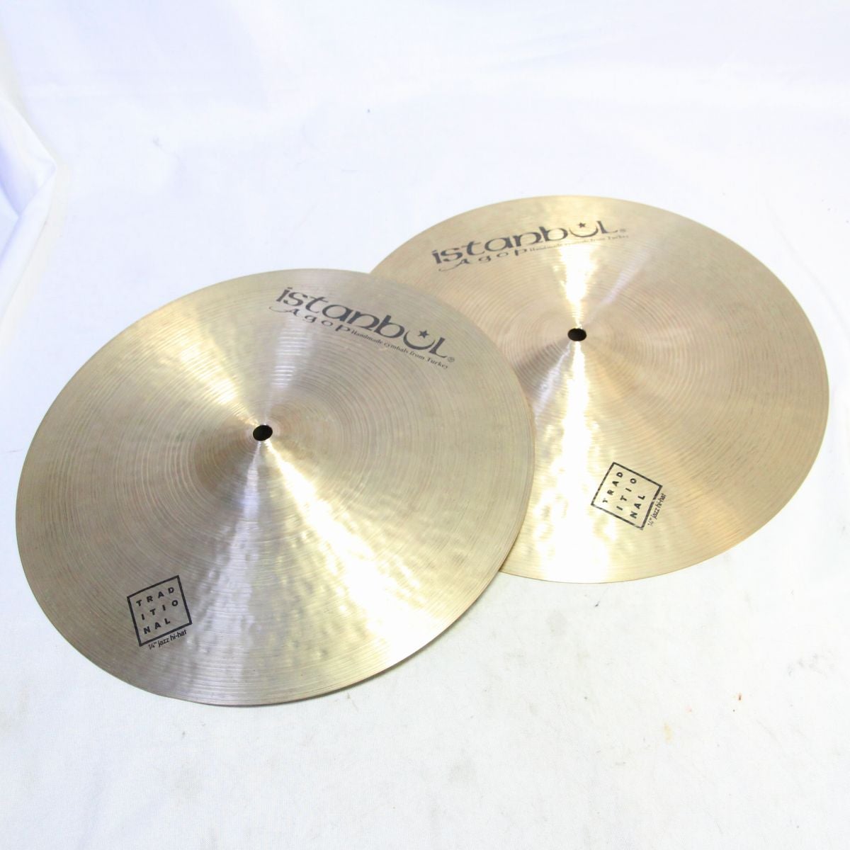 中古】ISTANBUL / AGOP TRADITIONAL JAZZ Hihat Pair 14