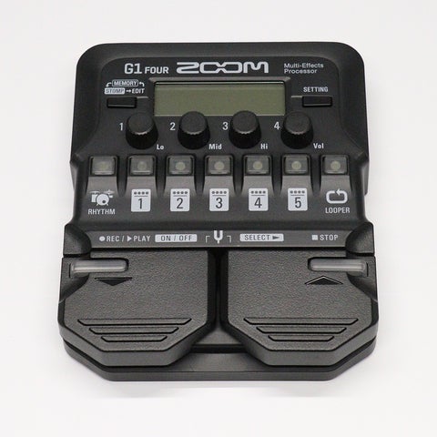 G1 FOUR Zoom マルチエフェクター 中古美品 中古】ZOOM / G1 Four / Guitar Multi-Effects 【心斎橋店】 | フロア