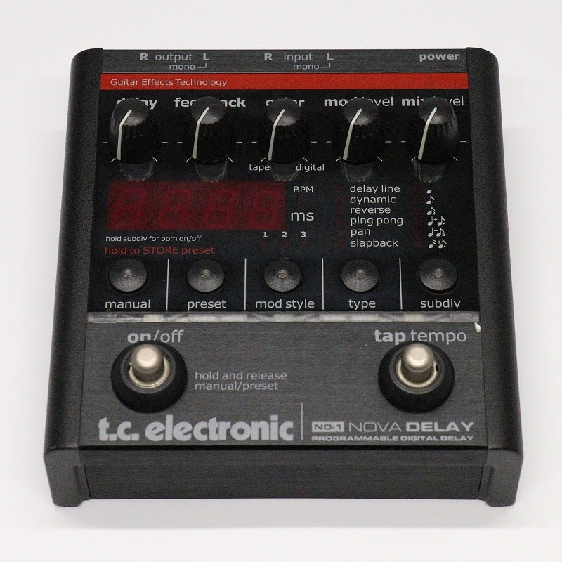 中古】TC ELECTRONIC / ND-1 / Nova Delay 【心斎橋店】 | ディレイ
