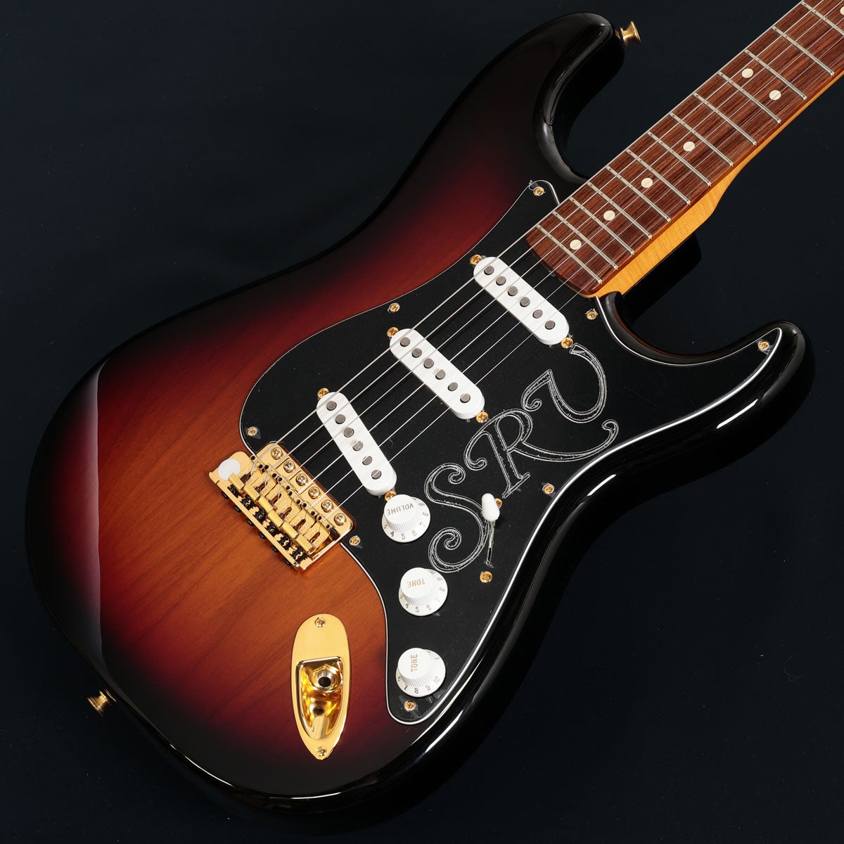 SRV風　ストラトお楽しみキャスター　エレキギター サンバースト ビンテージ風 特典付き》 Fender USA / Stevie Ray Vaughan SRV Stratocaster 3