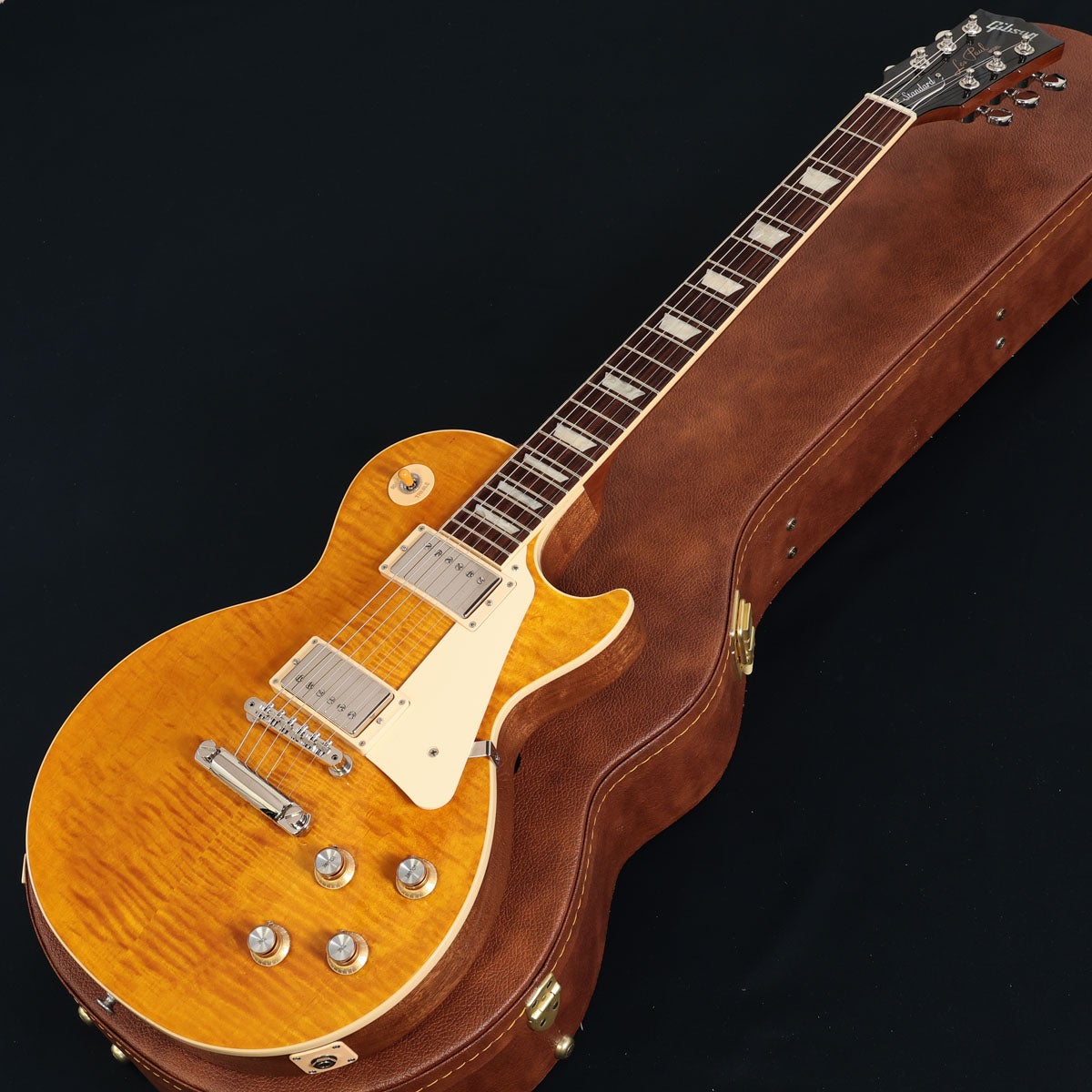 中古】Gibson USA / Les Paul Standard 60s Figured Top Honey Amber
