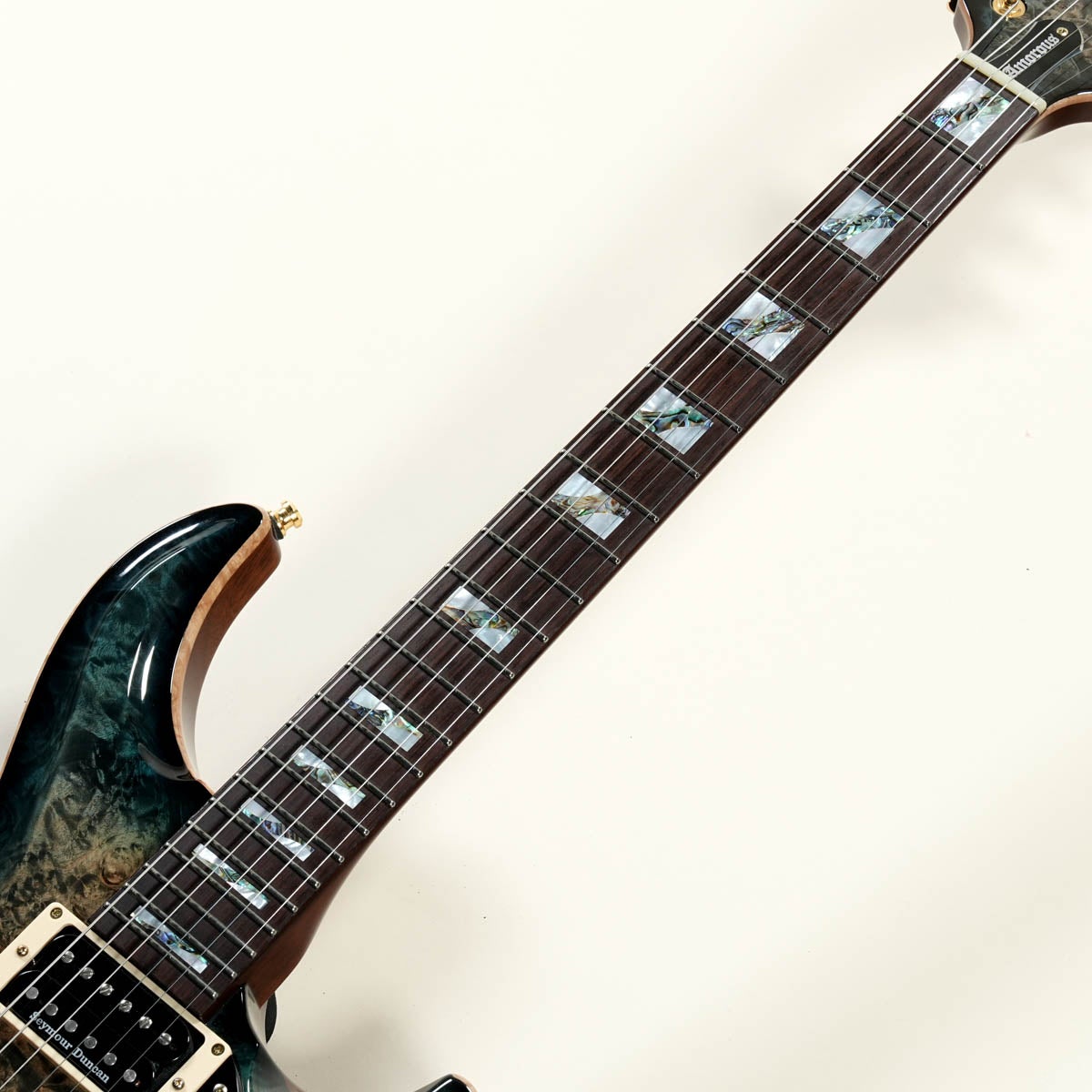 中古】ESP / MYSTIQUE-CTM Burled Maple Reptile Blue Burst 【渋谷店