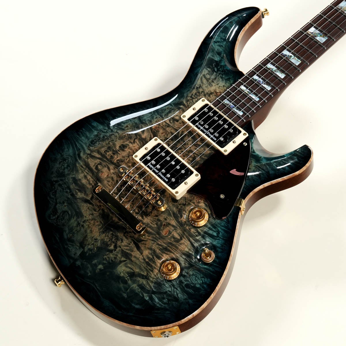 中古】ESP / MYSTIQUE-CTM Burled Maple Reptile Blue Burst 【渋谷店