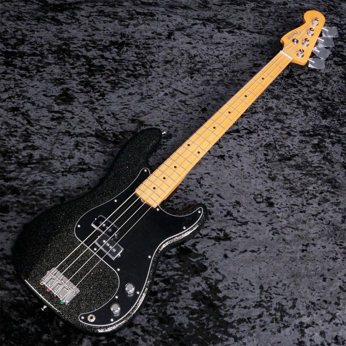 Fender / J Precision Bass Maple Fingerboard Black Gold【新宿店