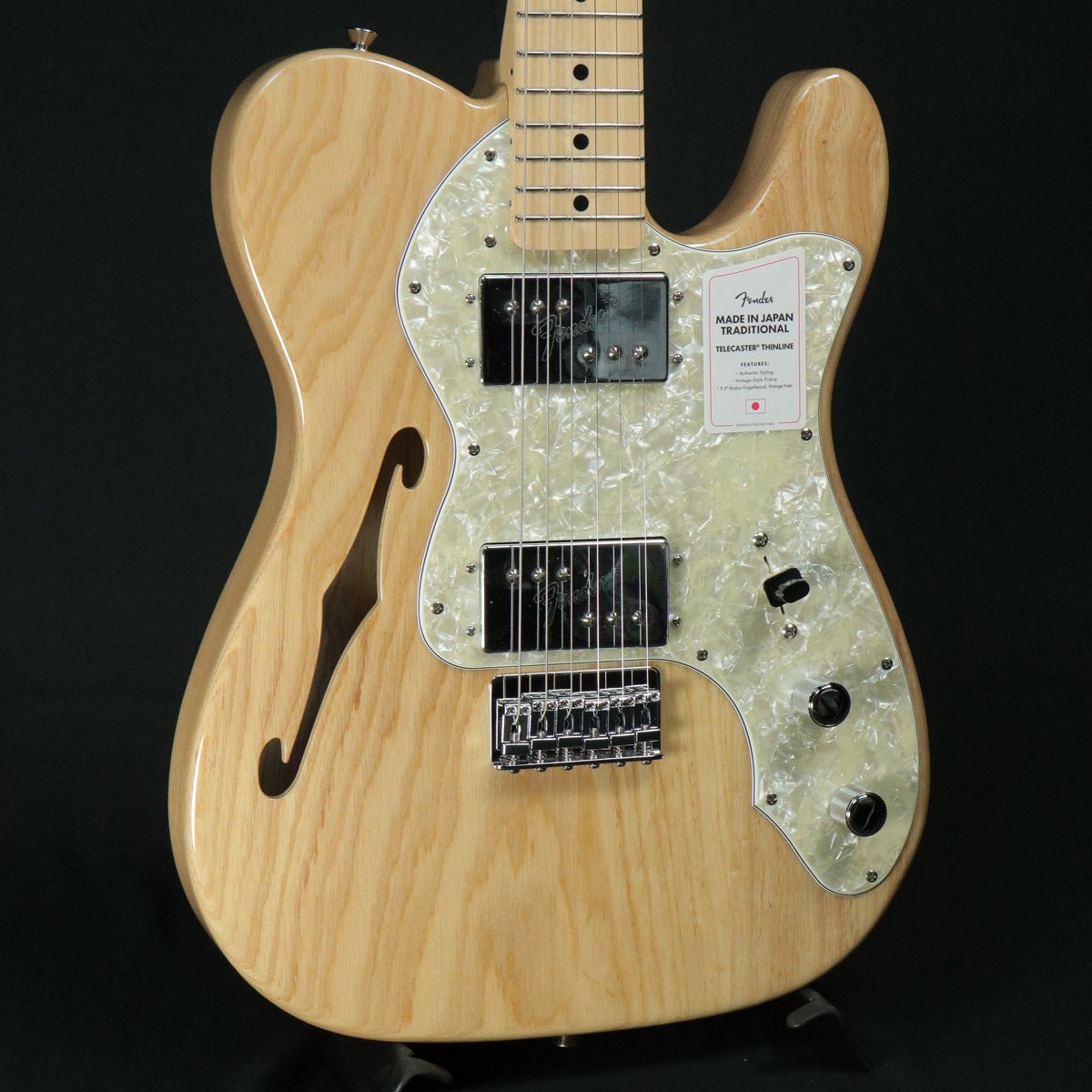 Fender / Made in Japan Traditional 70s Telecaster Thinline Natural