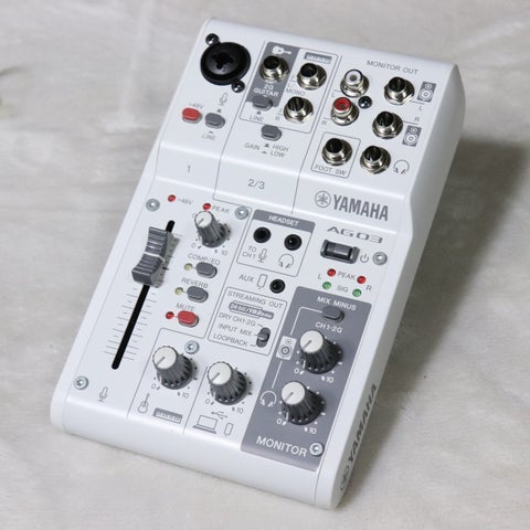 中古】YAMAHA / AG03MK2 Live Streaming Mixer 【梅田店】 | アナログ