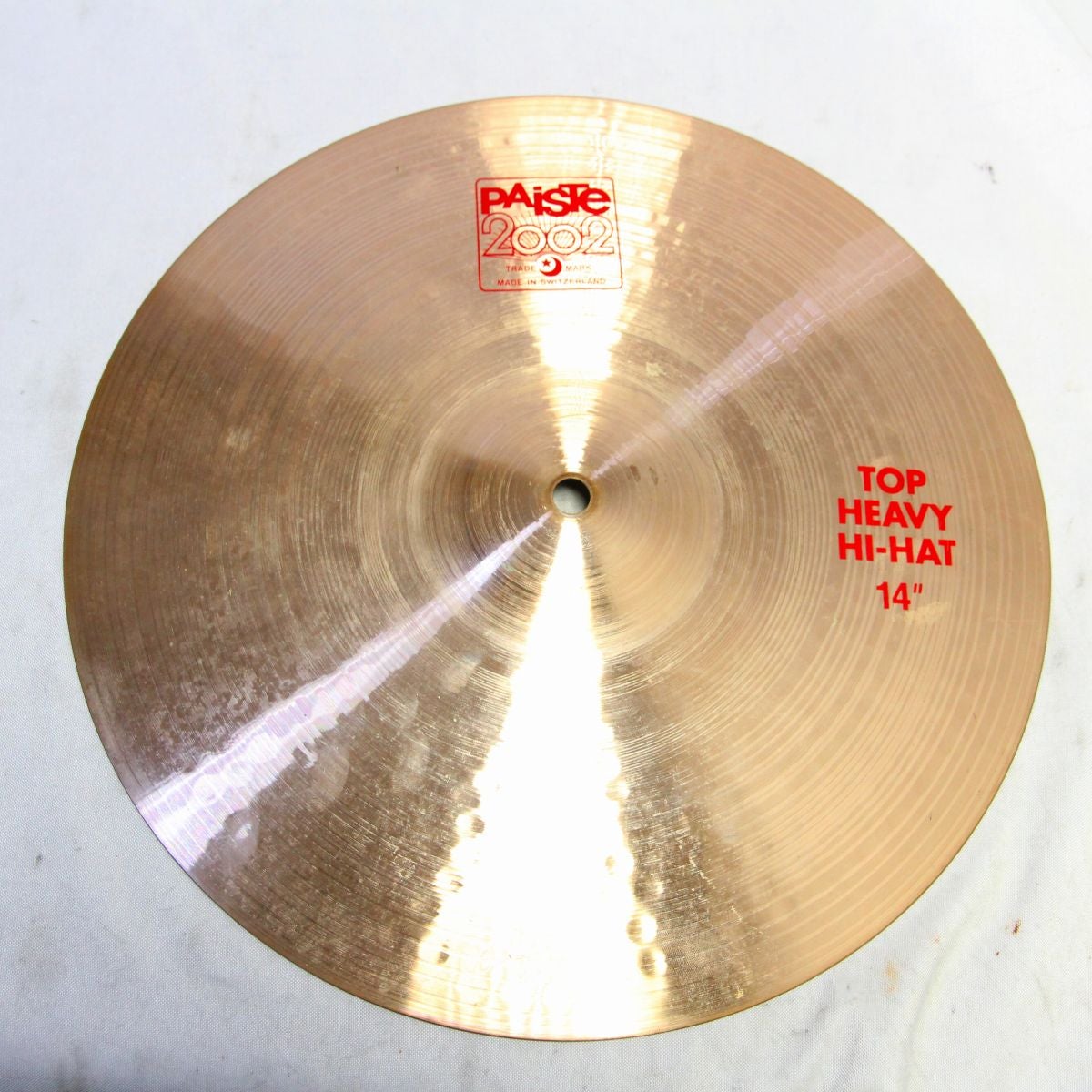 中古】PAISTE / 2002 Heavy Hihat パイステ 14インチ ヘビーハイハット