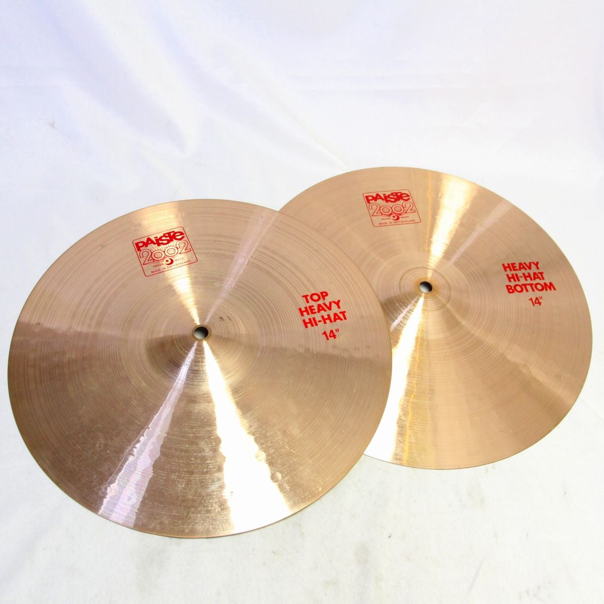 70年代？パイステ 2002 サウンドエッヂ ビンテージハイハット14インチ 中古】PAISTE / 2002 14 HHH パイステ 14インチ ハイハット 【池袋店