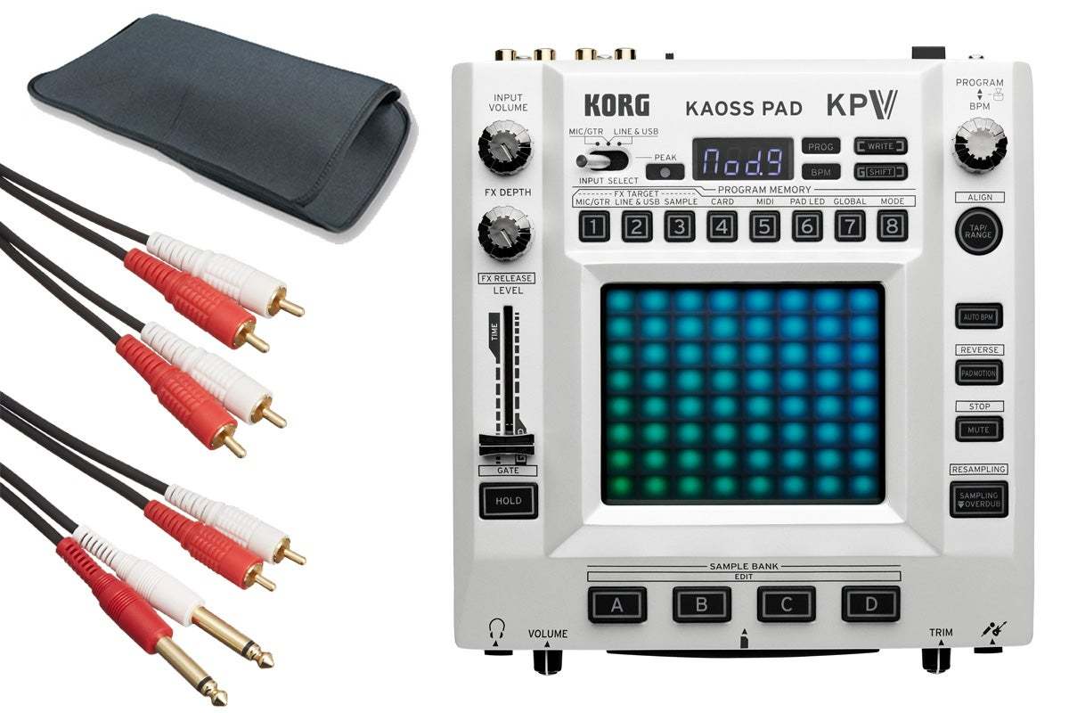 KORG KAOSS PAD V 箱有+RCA-TSケーブル4本+SDカード KORG KAOSS PAD V 箱有+RCA-TSケーブル4本+SDカード KORG KAOSS PAD V