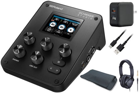Roland / GO:MIXER STUDIO ヘッドホン＆USB電源アダプター＆USB-Cケーブルセット【渋谷店】