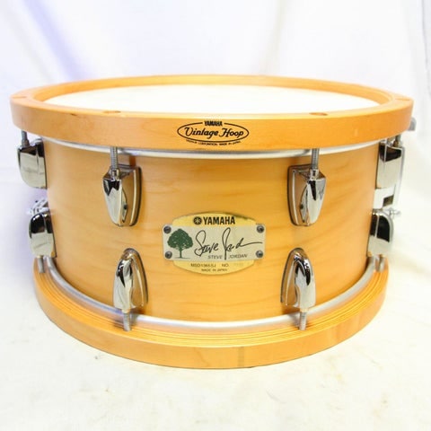 【中古】YAMAHA / MSD1365SJ 14x6.5 w/Wood Hoop Steve Jordan Signeture Snare 【池袋店】