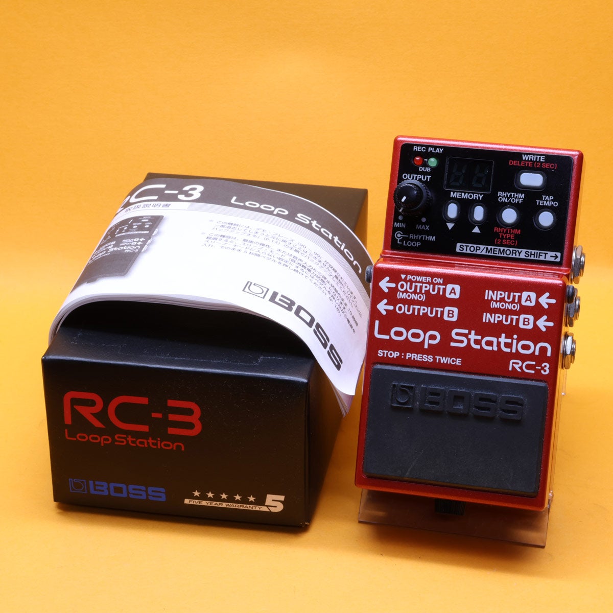 BOSS RC-3 Loop Station⭐︎中古 BOSS/ループ・ステーション/RC-3 -DJ機材アナログレコード専門店OTAIRECORD ギター