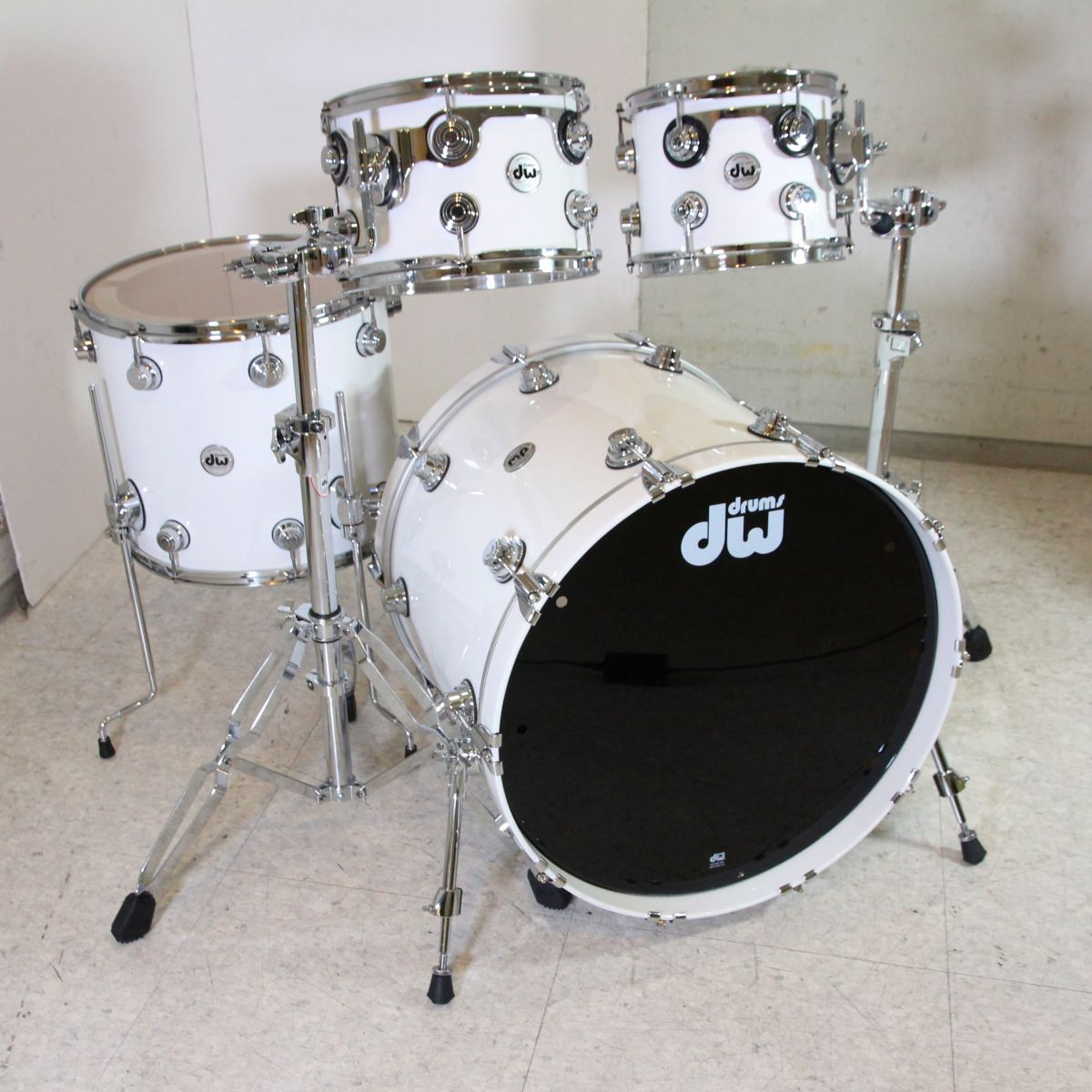 シェフドラム　中古 中古】DW / COLLECTORS MAPLE 4PCS SET 22/10/12/16 タムスタンド付き