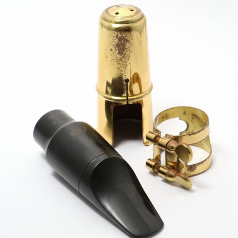 リガチャー サックス (MEYER × 中古 × B：かなり、傷＆使用感はあるが