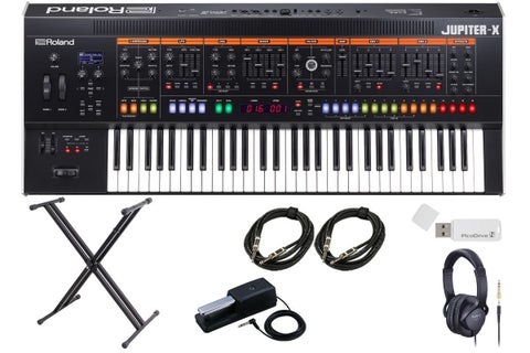 Roland JUPITER-X 61鍵シンセサイザー Roland / JUPITER-X スタートセット【渋谷店】 | ～61鍵盤 | イシバシ楽器