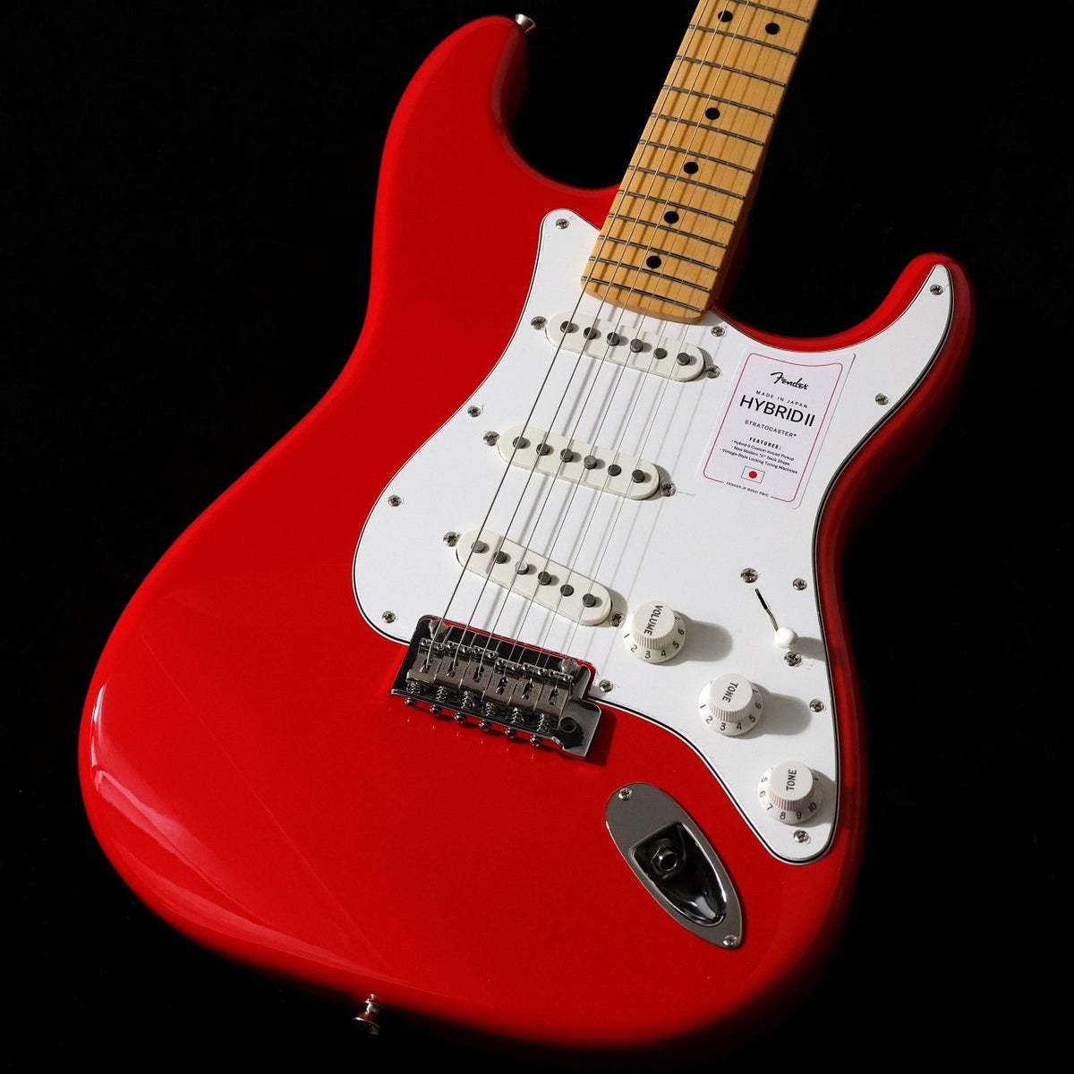 Fender / Made in Japan Hybrid II Stratocaster Maple Modena Red