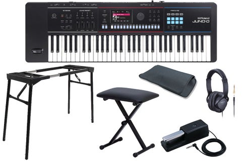 Roland juno di スタンド付き 背負える専用キャリングケース プレゼント！》Roland / JUNO-D6