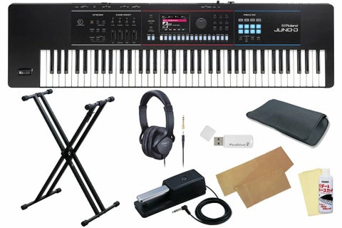 美品 ローランド JUNO-D リミテッドエディション 61鍵 シンセサイザー Roland ローランド / JUNO-D7 ベロシティー対応 76鍵シンセサイザー