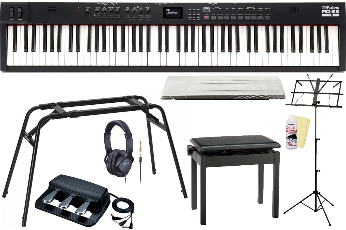 【ほぼ新品】Roland RD-88 フルセット①（本体セット） Roland / RD-88EX スタートセット【渋谷店】 | ステージピアノ