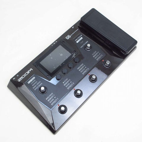 G6 ZOOM 中古完動美品 ズーム マルチエフェクター 中古】ZOOM / G6 Multi-Effects Processor with case マルチ
