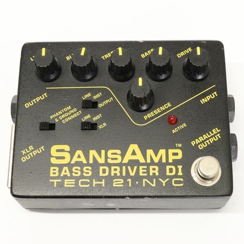 中古】TECH21 / SansAmp / Bass Driver DI 【心斎橋店】 | プリアンプ