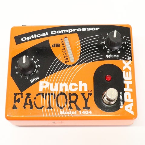 APHEX Punch Factory Model 1404 光学コンプレッサー 中古】APHEX / Model 1404 / Punch Factory 【心斎橋店