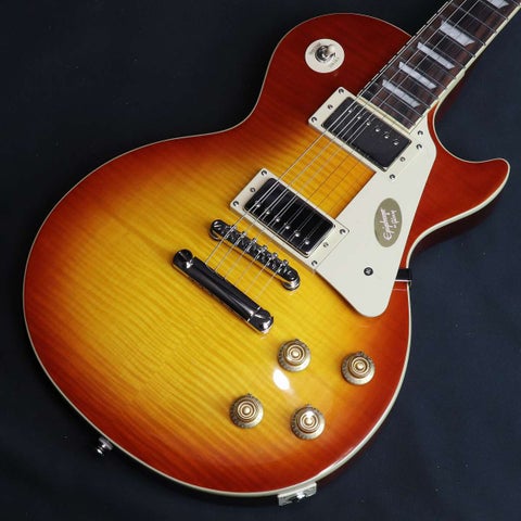 《特典付き》Epiphone / Inspired by Gibson Les Paul Standard 50s Figured Washed Cherry Sunburst 【横浜店】【S/N:26031524098】【4.01kg】