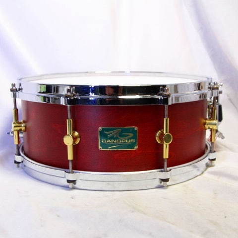【中古】CANOPUS / MO-1455 Oil Finished Maple 14x5.5 カノウプス スネアドラム 【池袋店】
