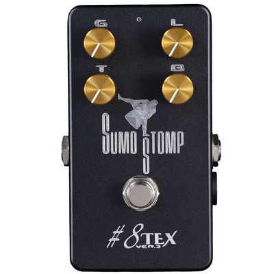 【新製品】 SUMO STOMP / #8TEX Ver.3 オーバードライブ スモウストンプ 日本製 Made in Japan