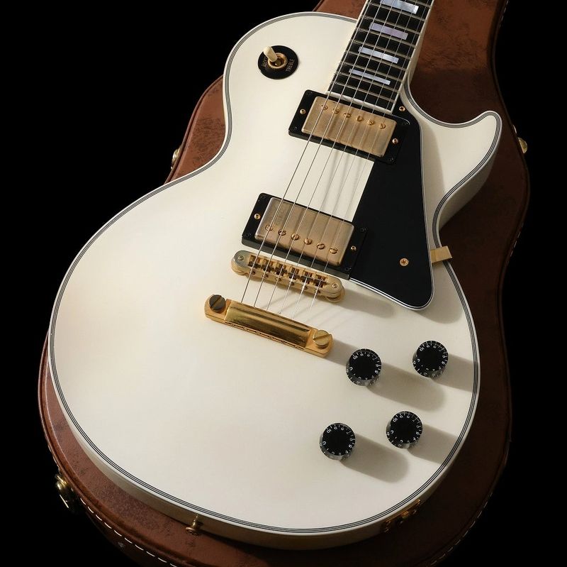 【中古】Gibson Custom Shop / Les Paul Custom Alpine White 【御茶ノ水本店】【値下げ】