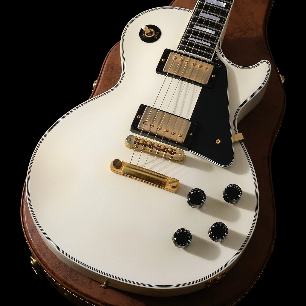 中古】Gibson Custom Shop / Les Paul Custom Alpine White 【御茶ノ水