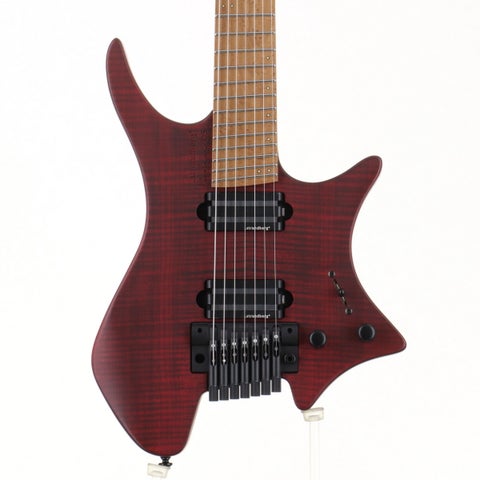 ギター Strandberg Boden OS7 Tremolo 中古】STRANDBERG / Boden OS7 Trem Red Flamed maple 【福岡店