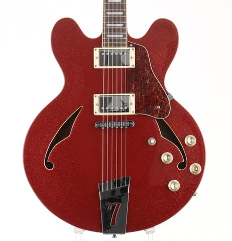 中古】ITALIA GUITARS / Lusso Red Sparkle 【福岡店】 | セミアコ