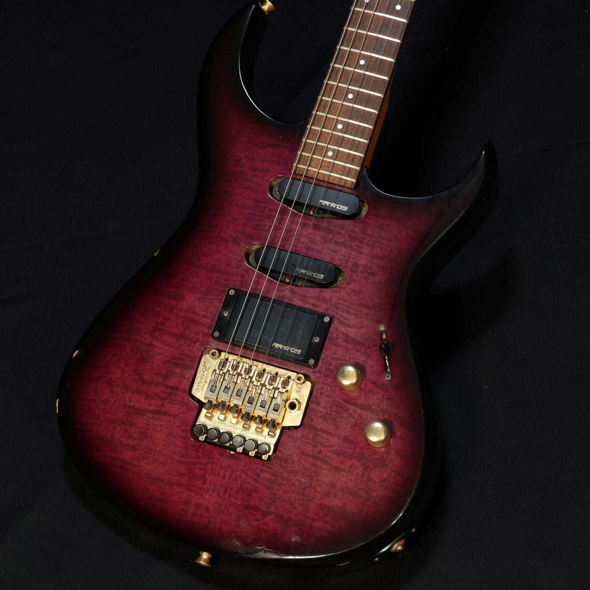 FGZ F-808 １００set専用出品。 中古】FERNANDES / FGZ-550 See Thru Purple Burst undefined【訳アリ
