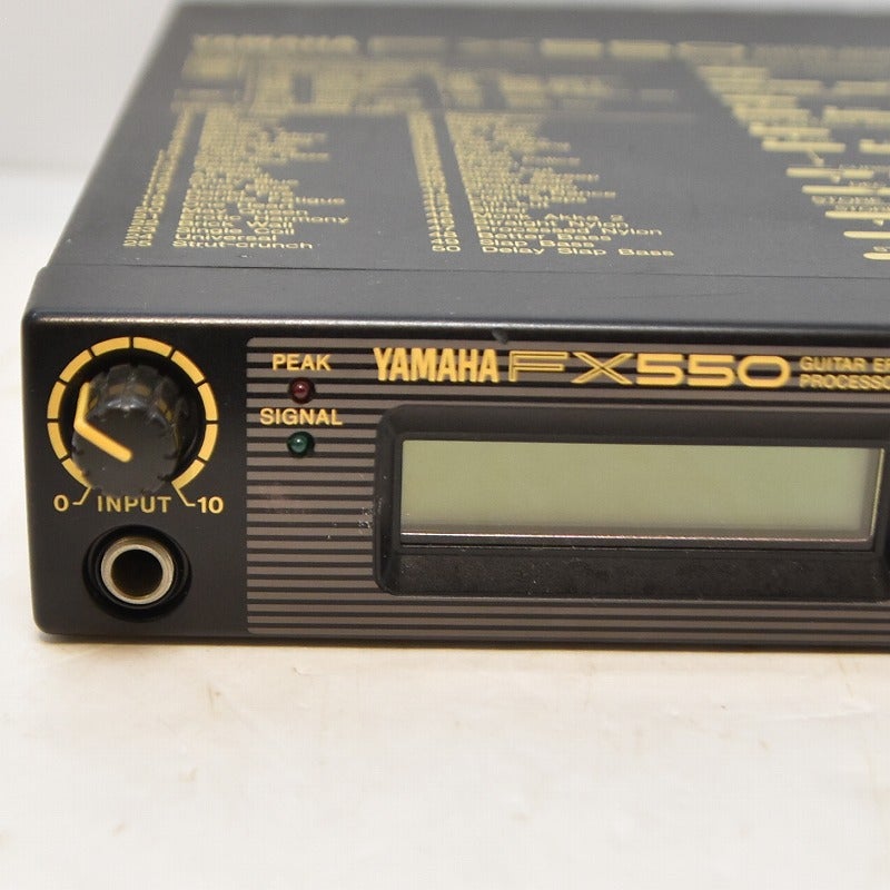 YAMAHA FX550 ギターエフェクトプロセッサー　マルチエフェクター 中古】YAMAHA / FX-550 Multi-effects 【心斎橋店】【値下げ