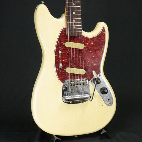 中古】Fender / 1965 Mustang B-neck Olympic White 【名古屋栄店