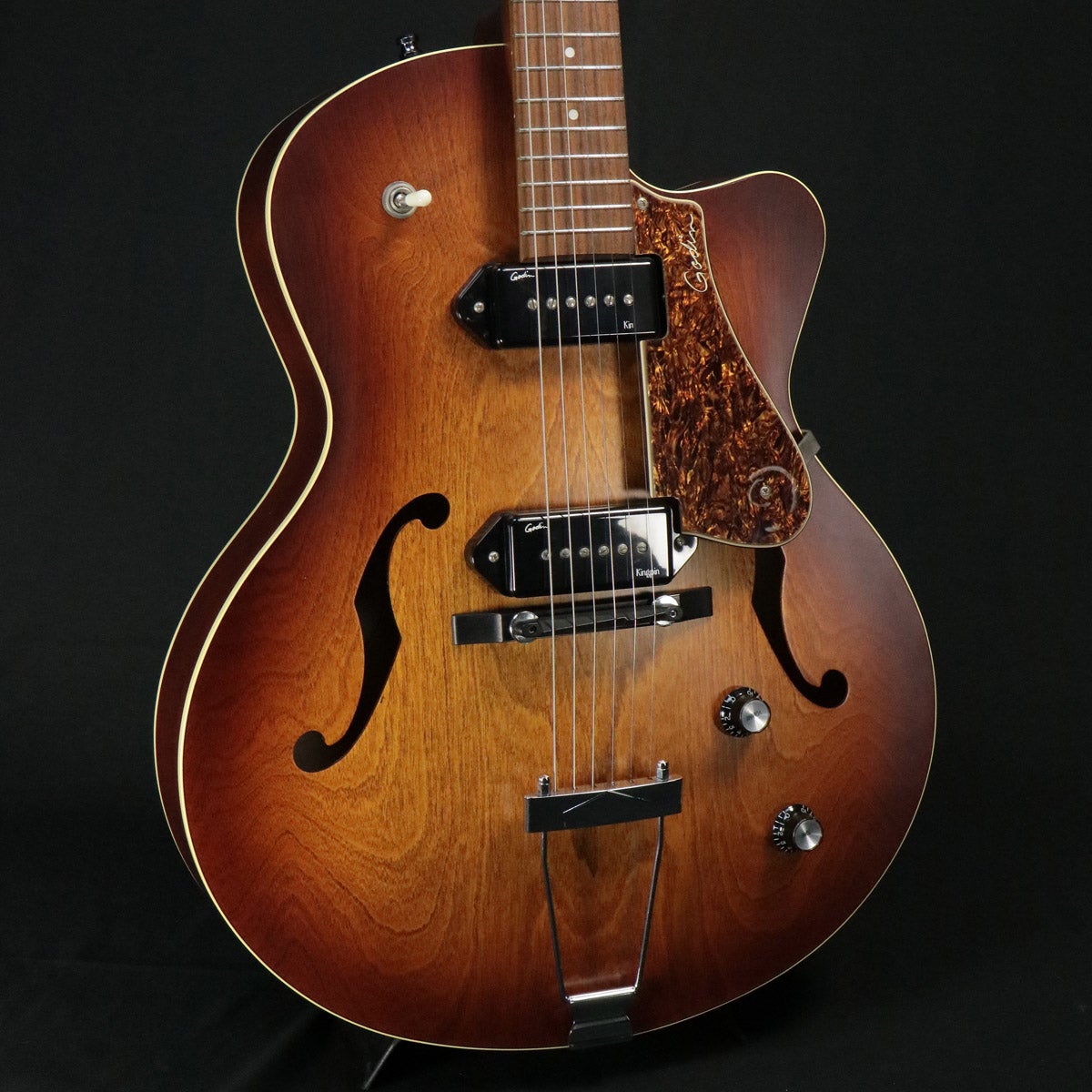 中古】Godin / 5th Avenue CW Kingpin II Cognac Burst 【名古屋栄店