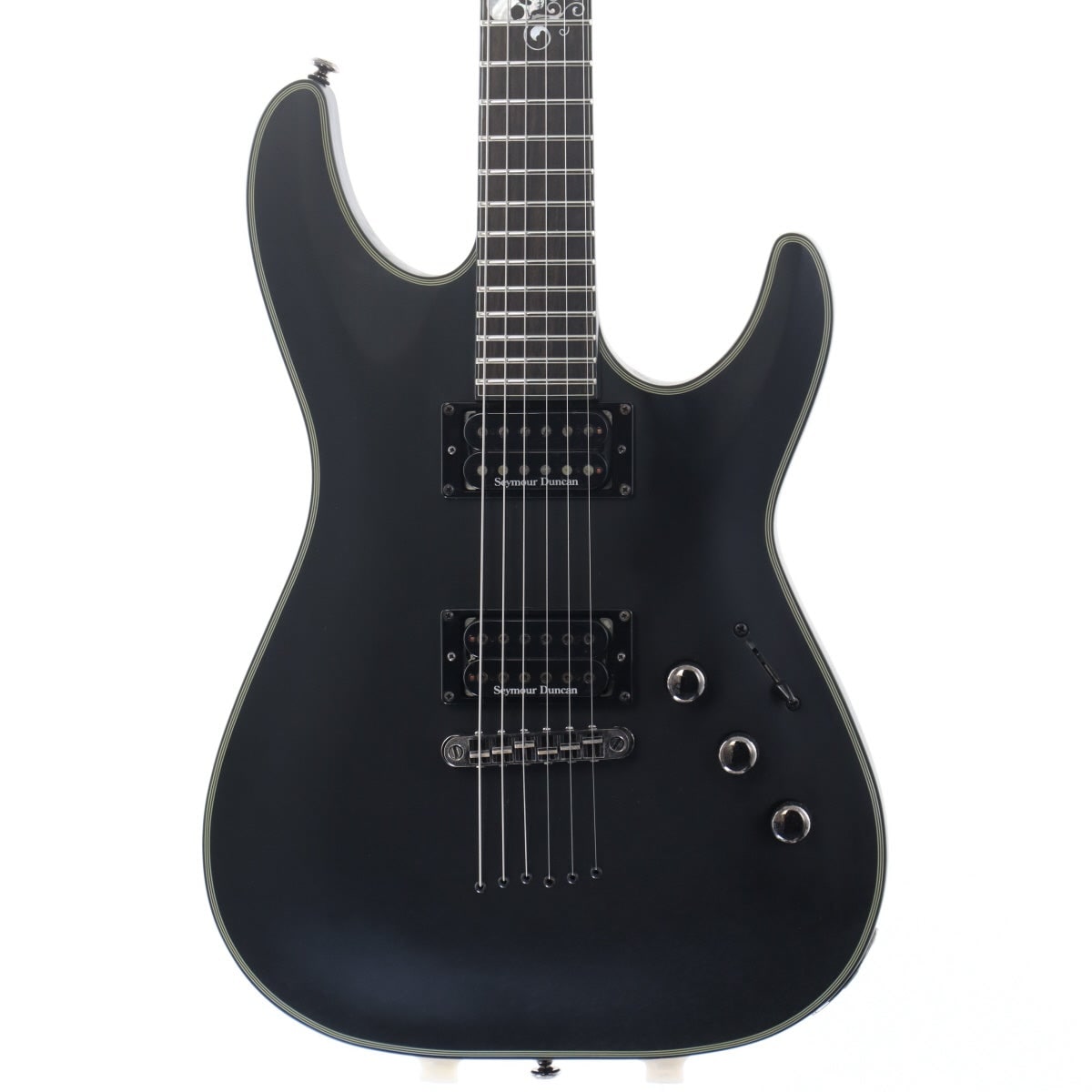 中古】SCHECTER / Black Jack AD-C-1-BJ-SLS Satin Black 【心斎橋店
