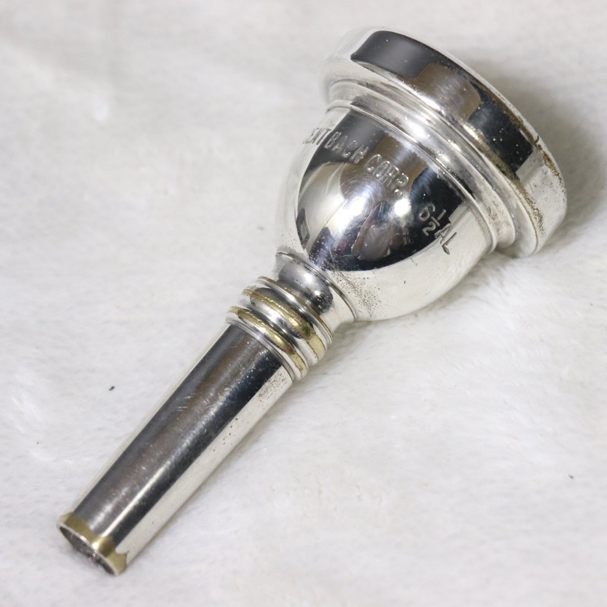 【中古】トロンボーン マウスピース BACH 細管 350 7C (K) 中古】Bach / 6 1/2AL トロンボーン マウスピース 細管 【梅田店